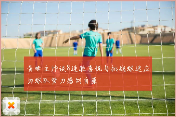 黄蜂主帅谈8连胜喜悦与挑战球迷应为球队努力感到自豪